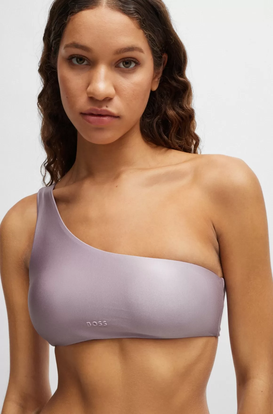 HUGO BOSS Bikinibralette Med En Strop Og 3D-logo