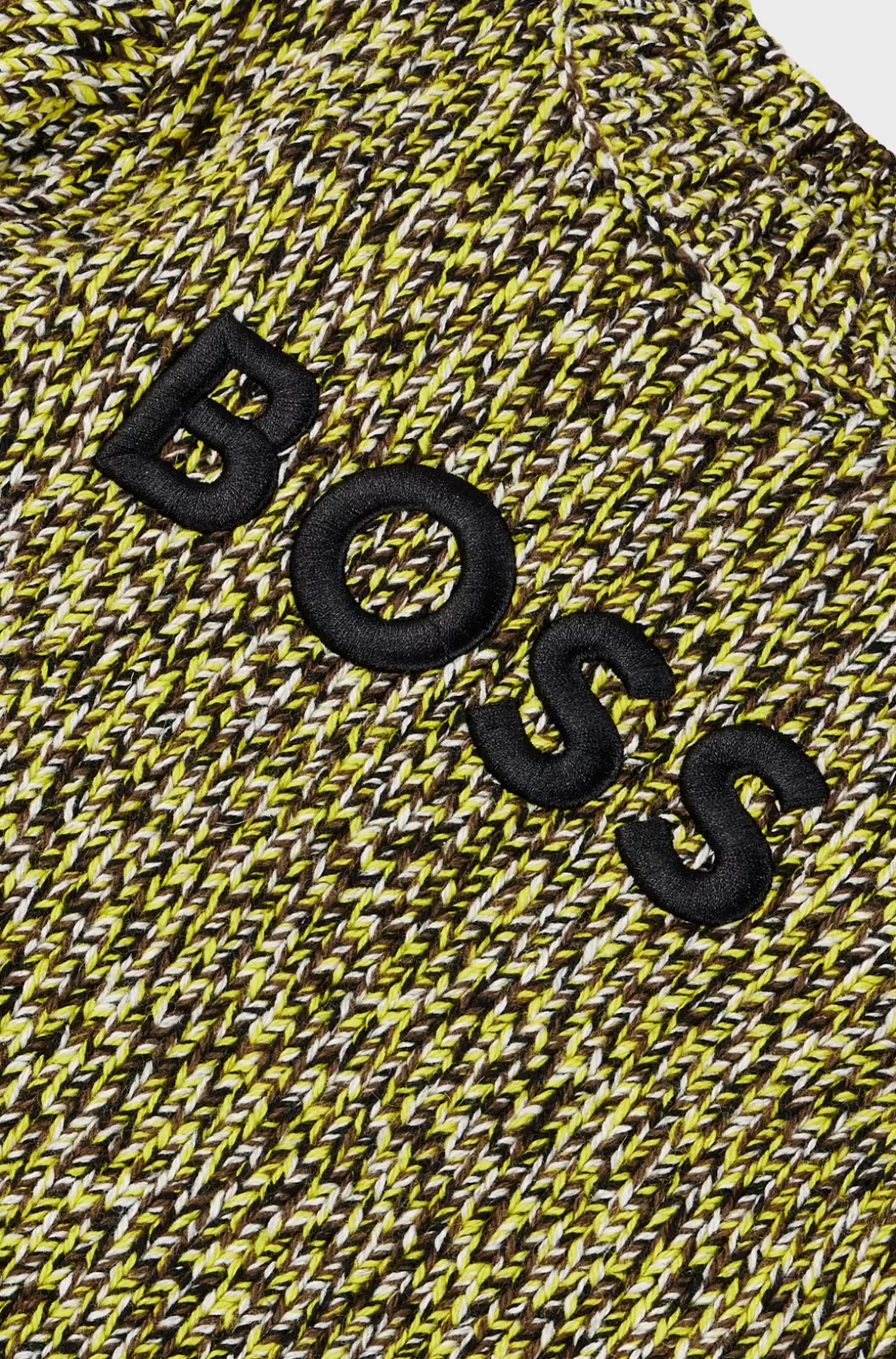 Børn HUGO BOSS Bomuldsblandet Sweater Med Broderet Logo Til Børn