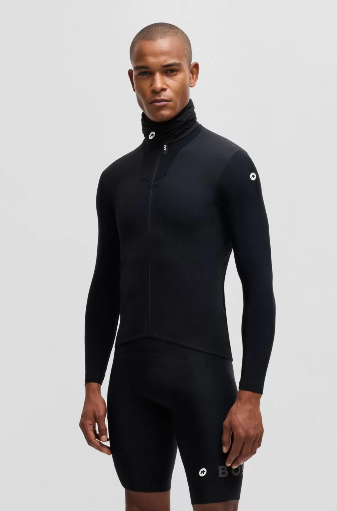 HUGO BOSS BOSS X ASSOS Tætsiddende Termohalsvarmer