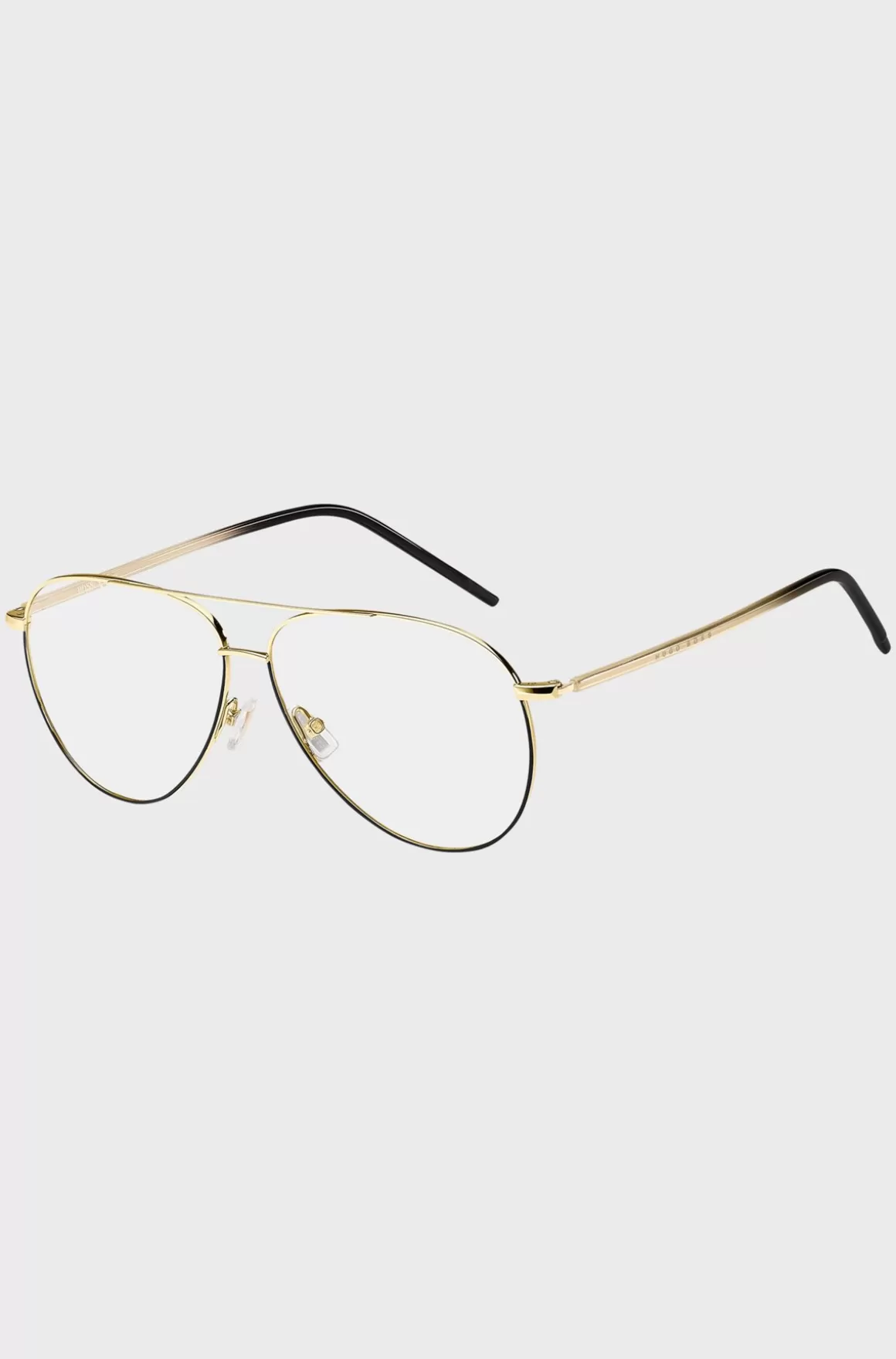 HUGO BOSS Briller Med Styrke I Titanium Med Ombré-detalje