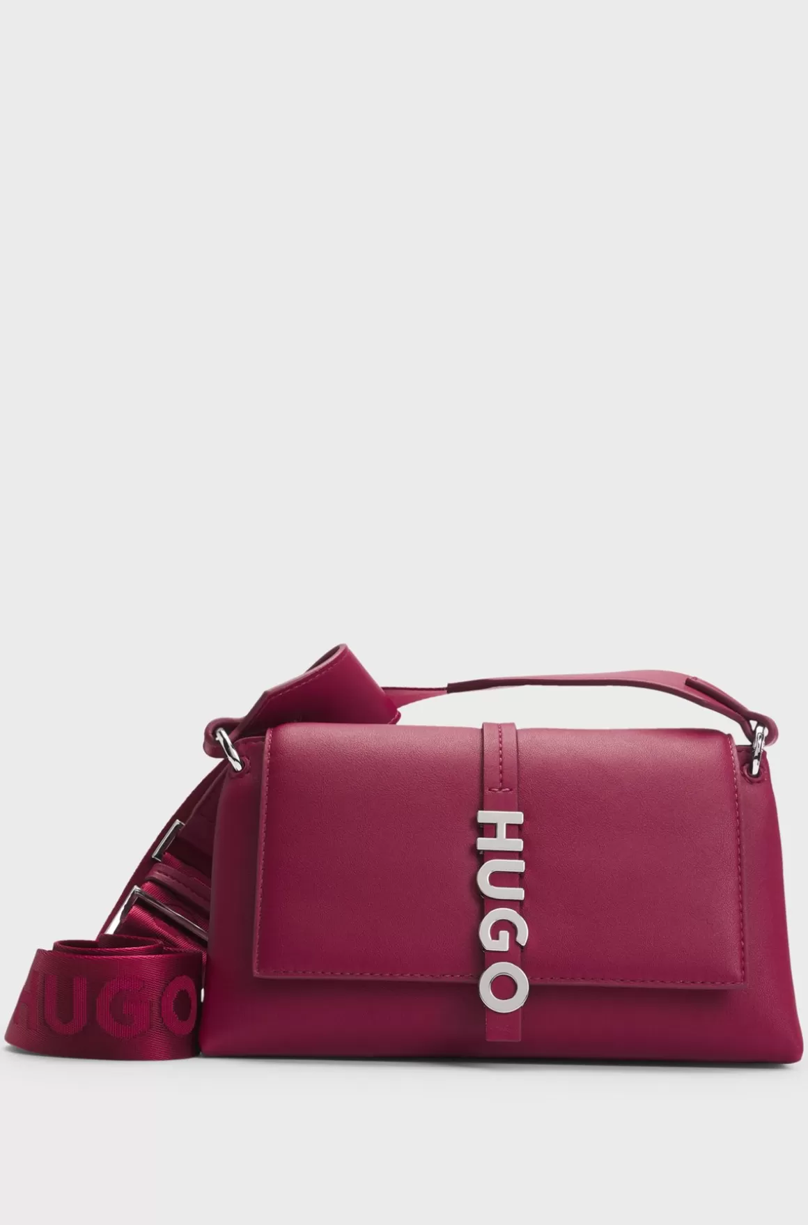 HUGO BOSS Crossbody-taske I Imiteret Læder Med Logodetaljer