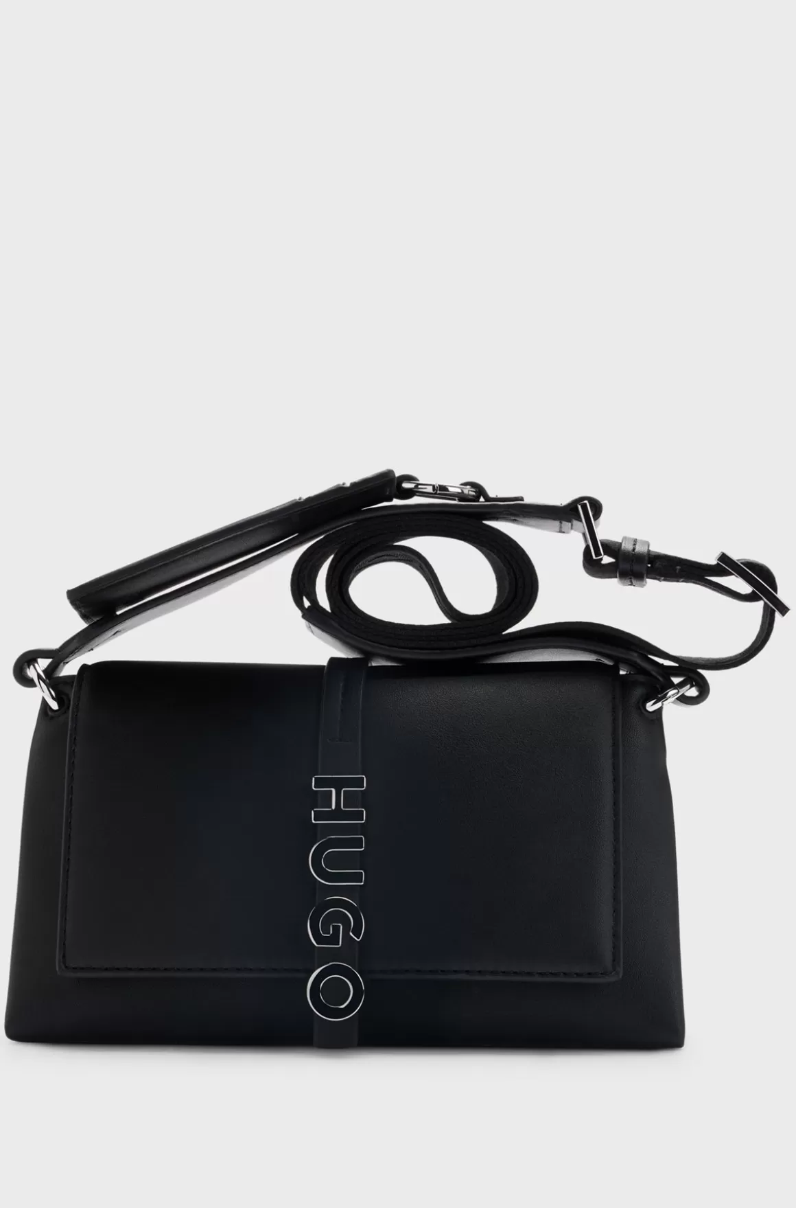 HUGO BOSS Crossbody-taske I Imiteret Læder Med Logodetaljer