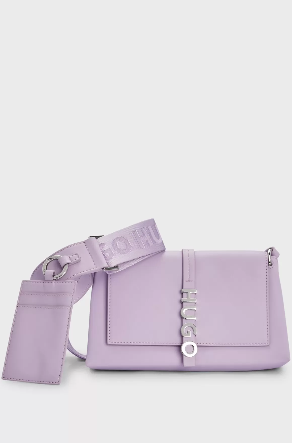 HUGO BOSS Crossbody-taske I Imiteret Læder Med Logodetaljer