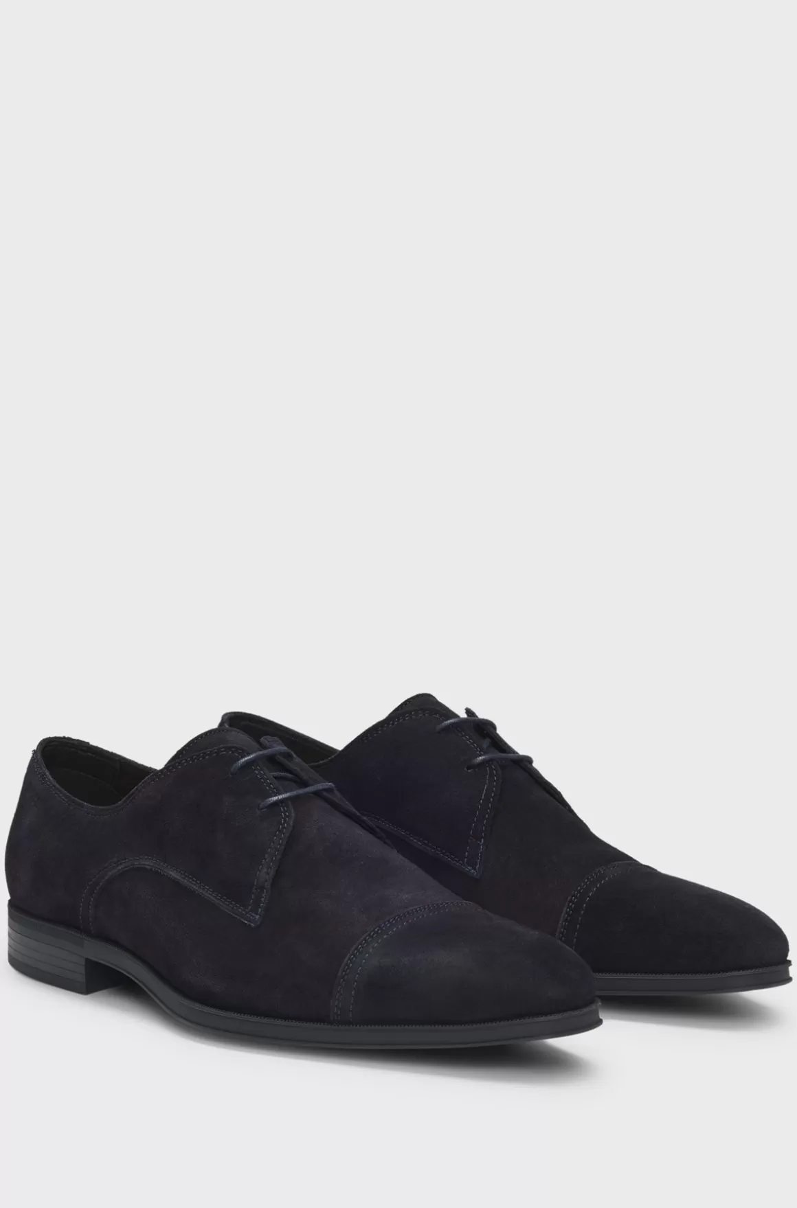 HUGO BOSS Derbysko I Ruskind Med Cap Toe