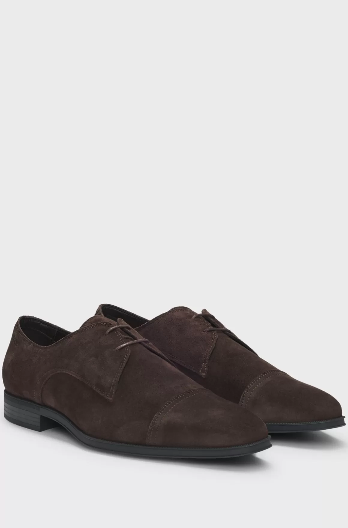 HUGO BOSS Derbysko I Ruskind Med Cap Toe