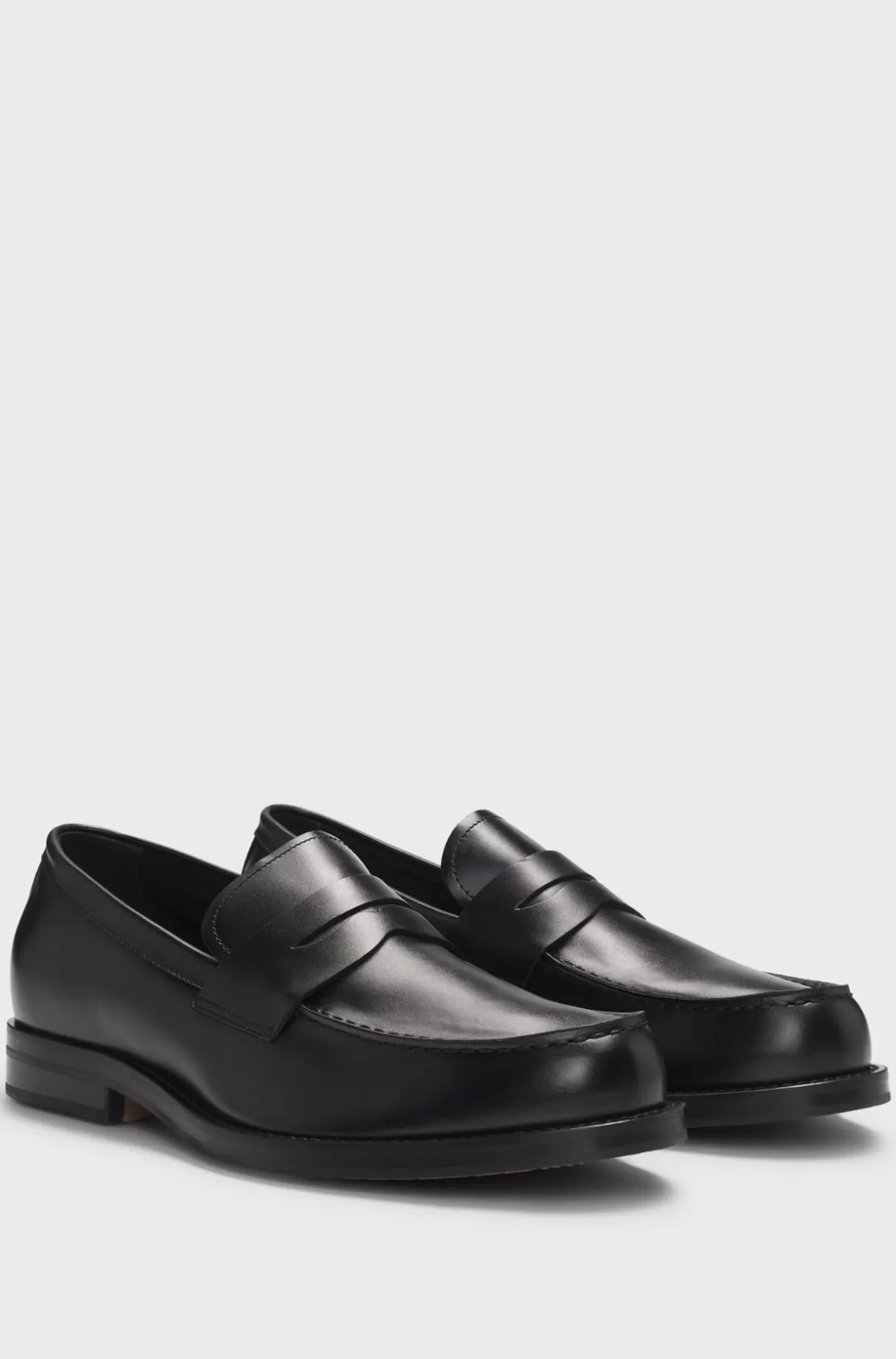 HUGO BOSS Dressletic-pennyloafers Med Slip-on I Læder