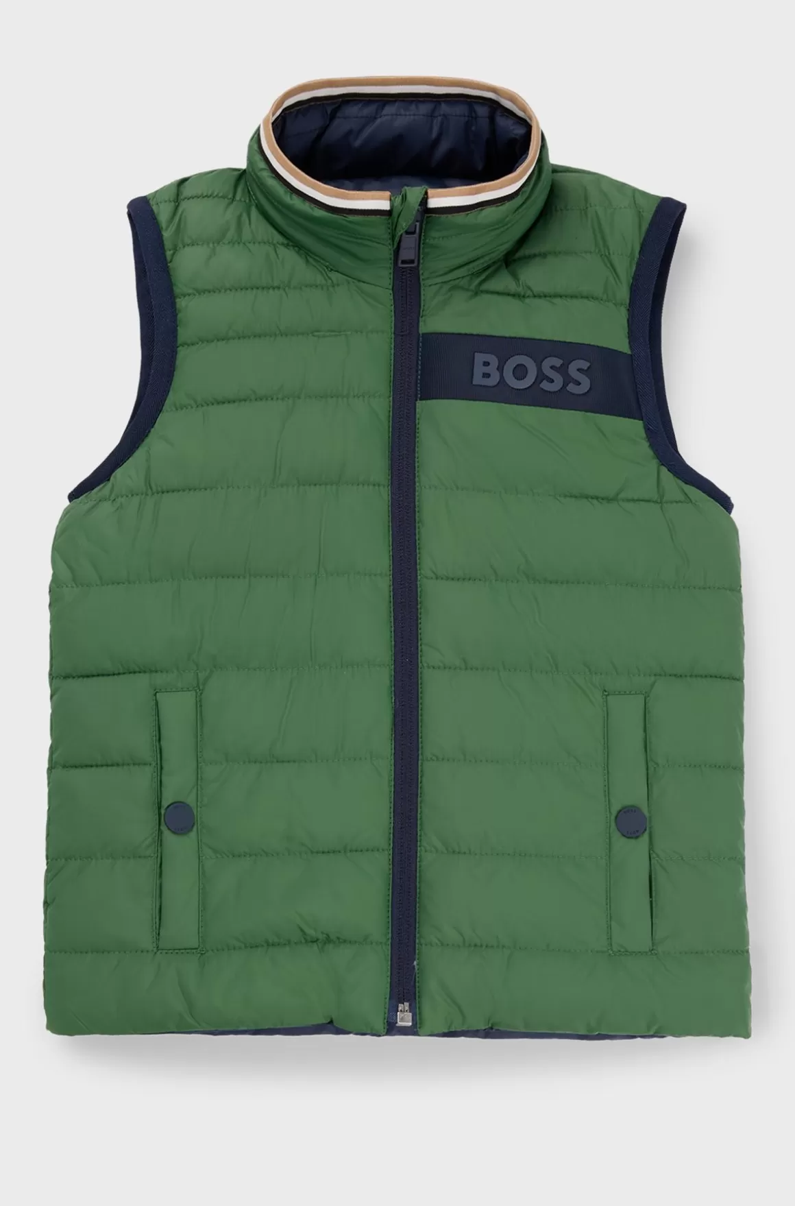 Børn HUGO BOSS En Vendbar Vest Til Børn Med Logodetaljer