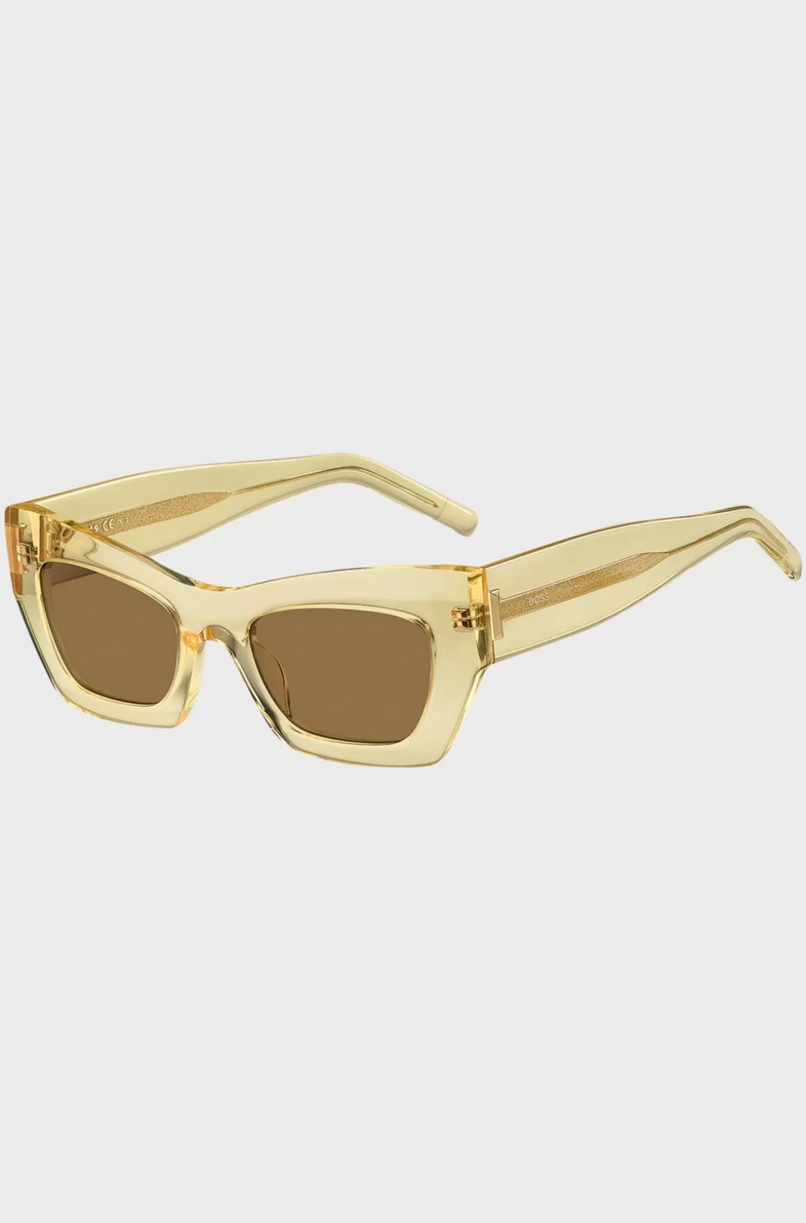 HUGO BOSS e Acetatsolbriller Med Signatur-hardware