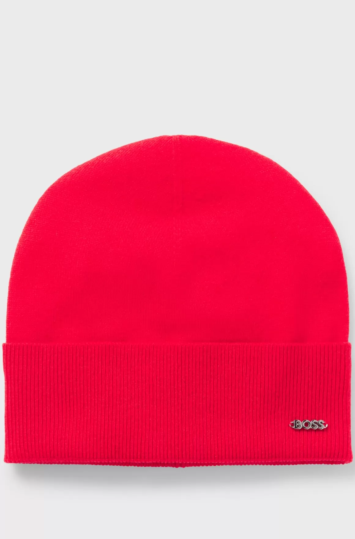HUGO BOSS Hue I Uld Og Kashmir Med Logo