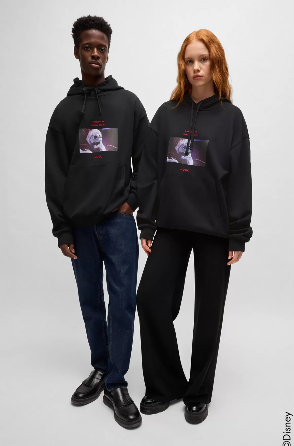 HUGO BOSS HUGO X Disneys The Nightmare Before Christmas-hættetrøje Med Relaxed Fit