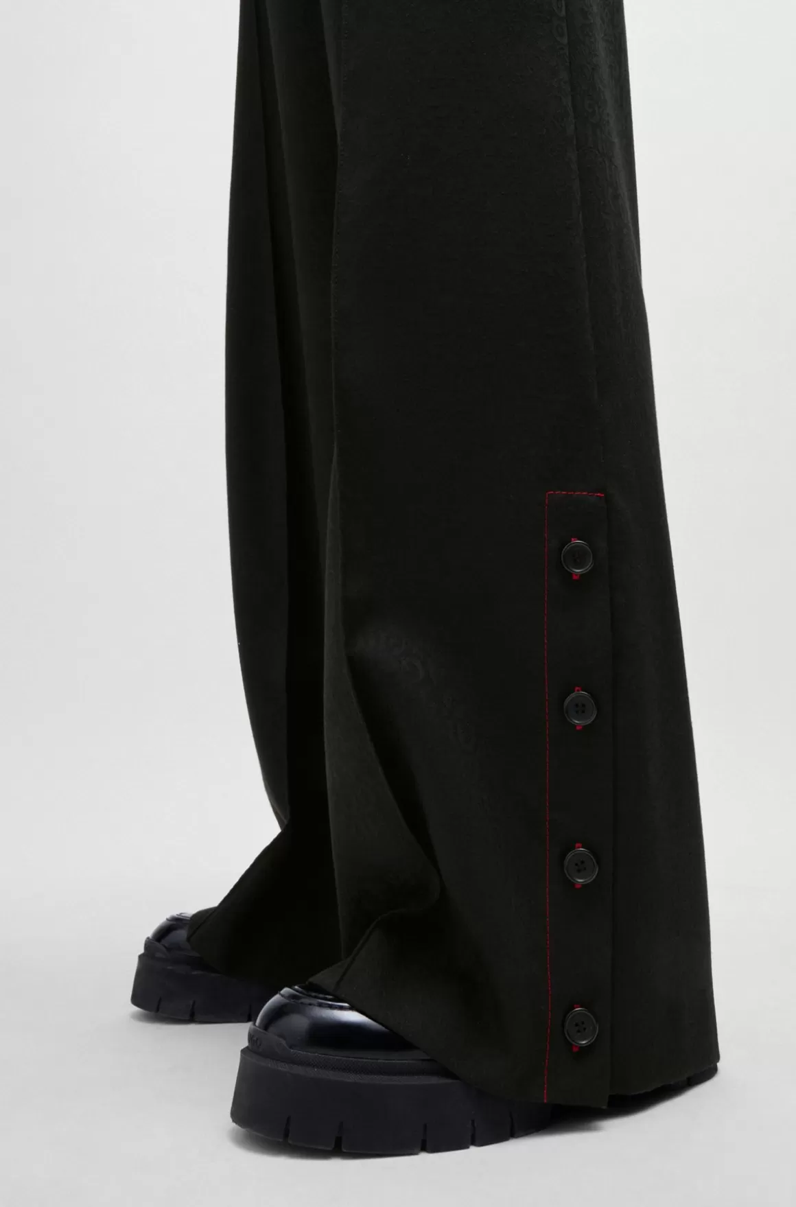 HUGO BOSS HUGO X Les Benjamins Bukser I Jacquard Med Relaxed Fit