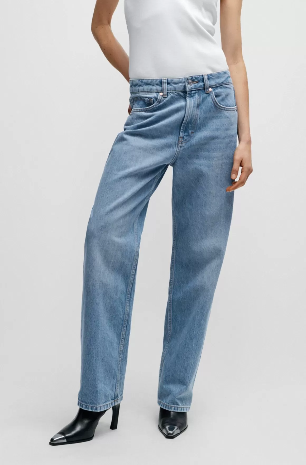 HUGO BOSS Jeans Med Relaxed Fit I Denim