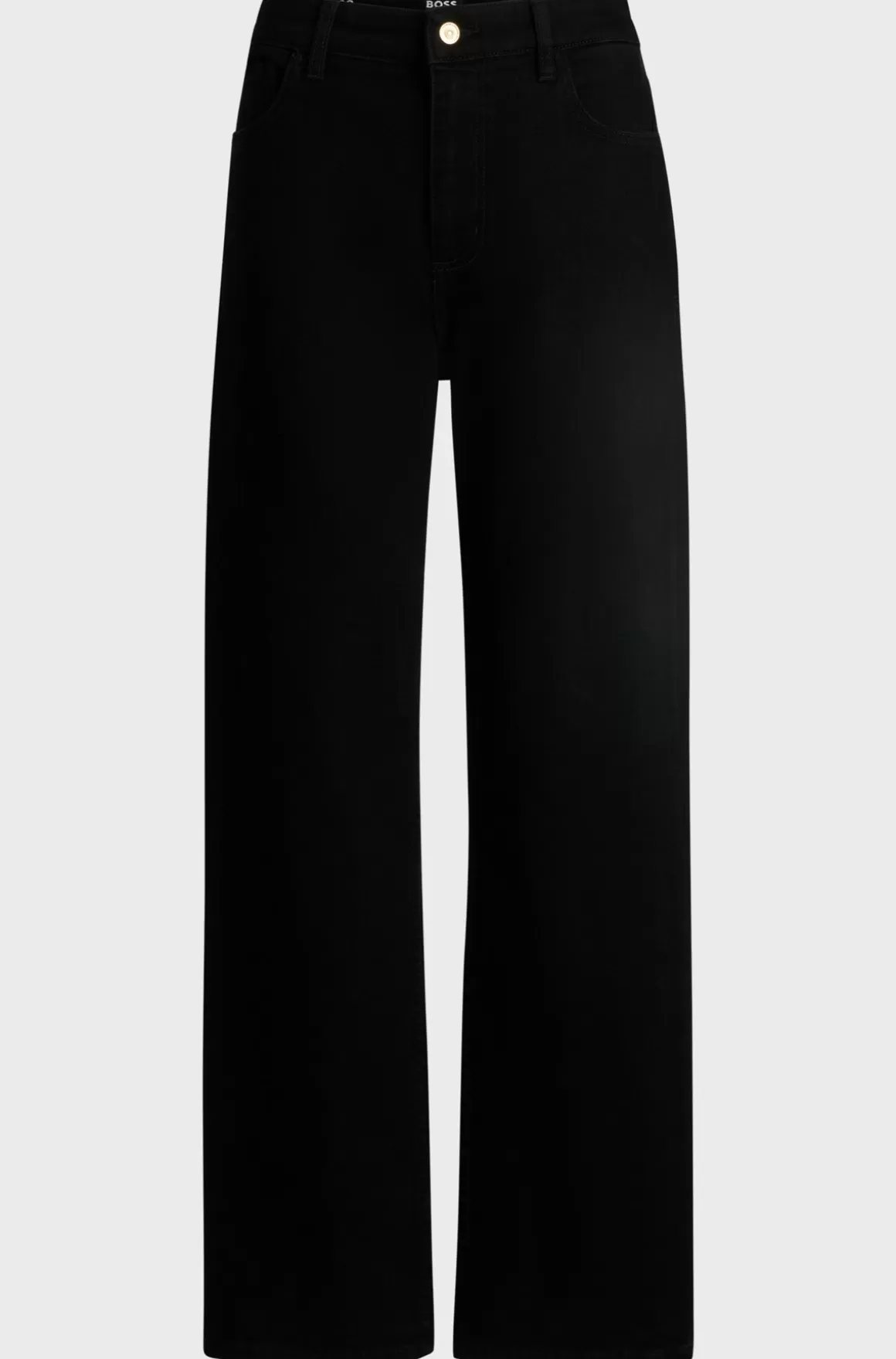 HUGO BOSS Jeans Med Signaturdetaljer I Denim Med Stræk