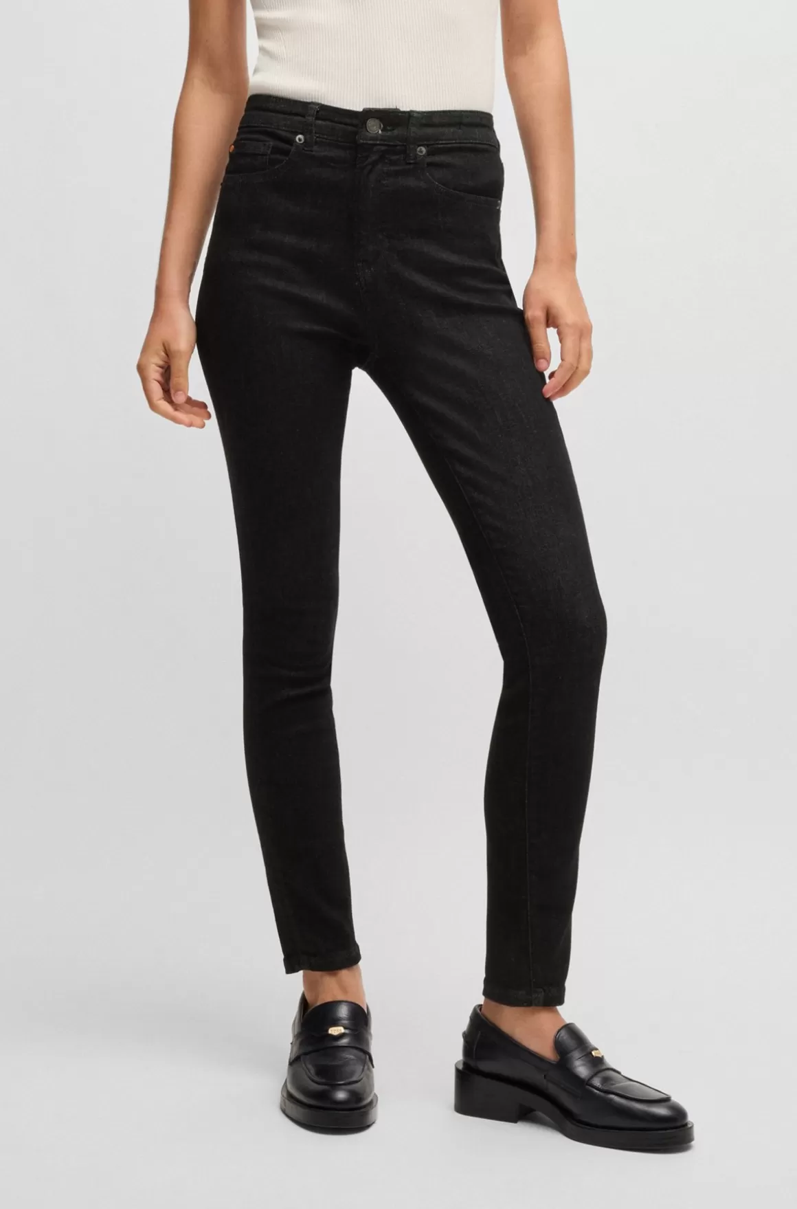 HUGO BOSS Jeans Med Skinny Fit I Denim Med Ekstra Stræk