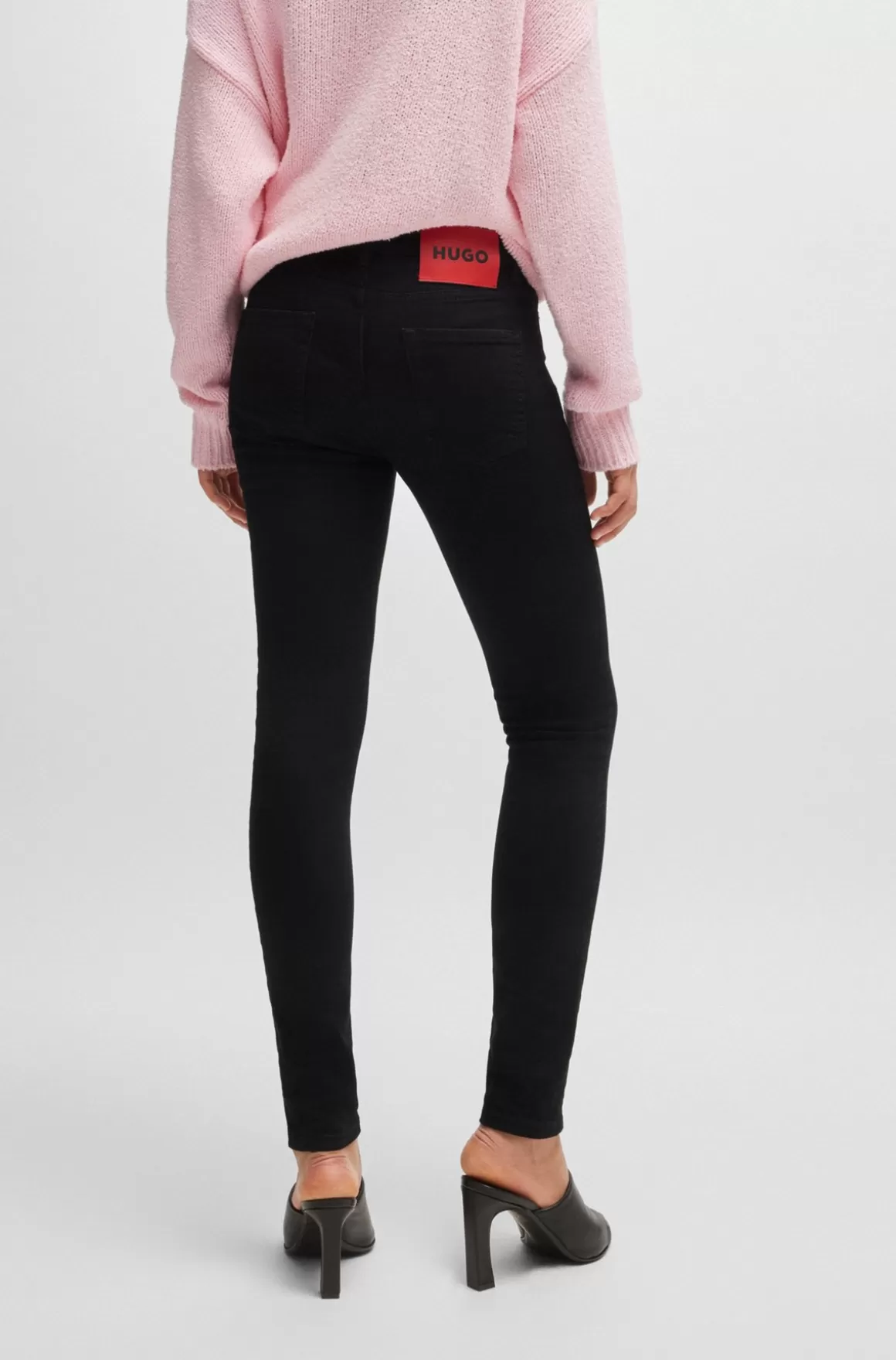 HUGO BOSS Jeans Med Skinny Fit I Denim Med Stræk