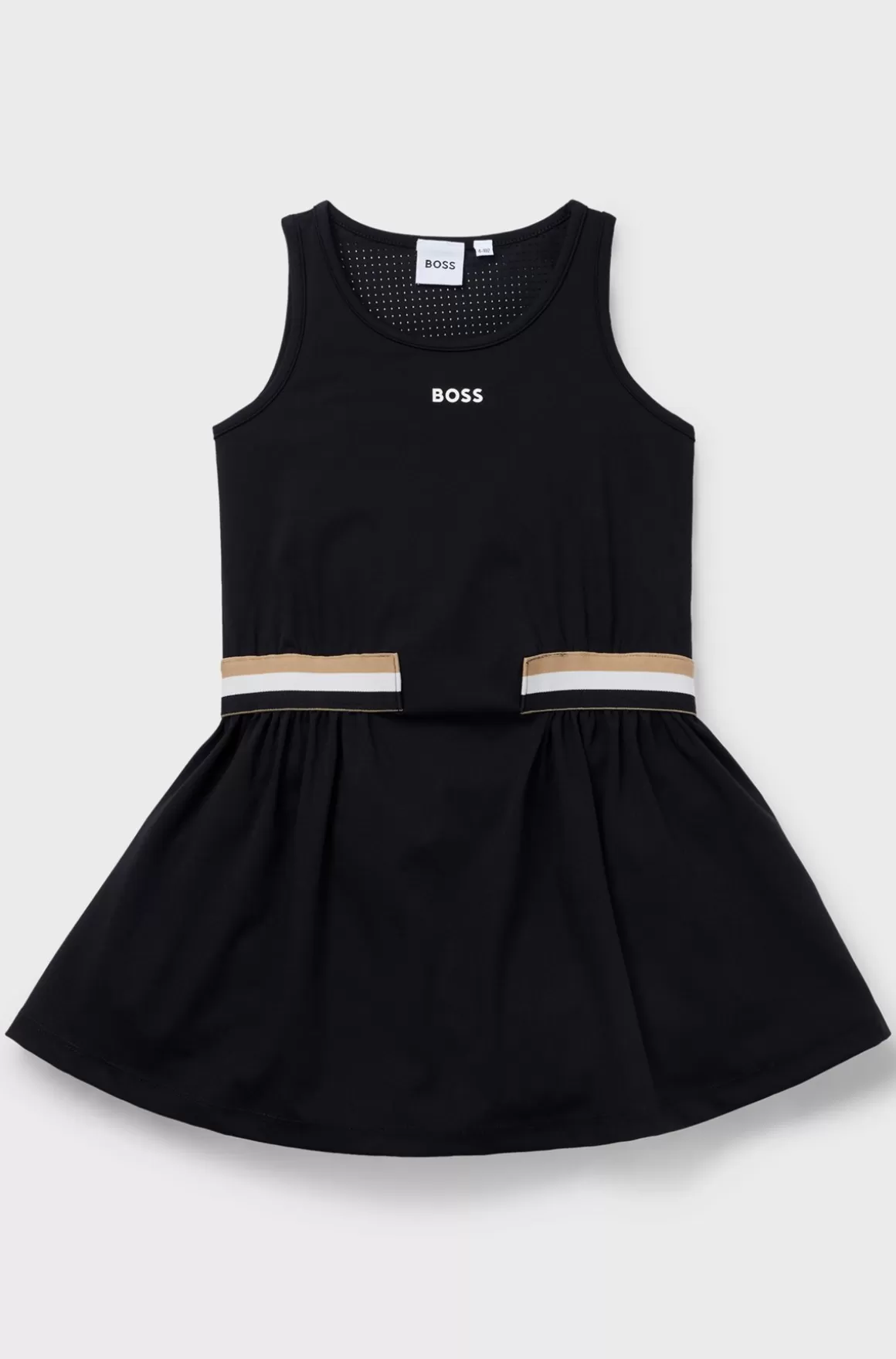Børn HUGO BOSS Kjole Uden ærmer Til Børn Med Signaturstribe Og Logo