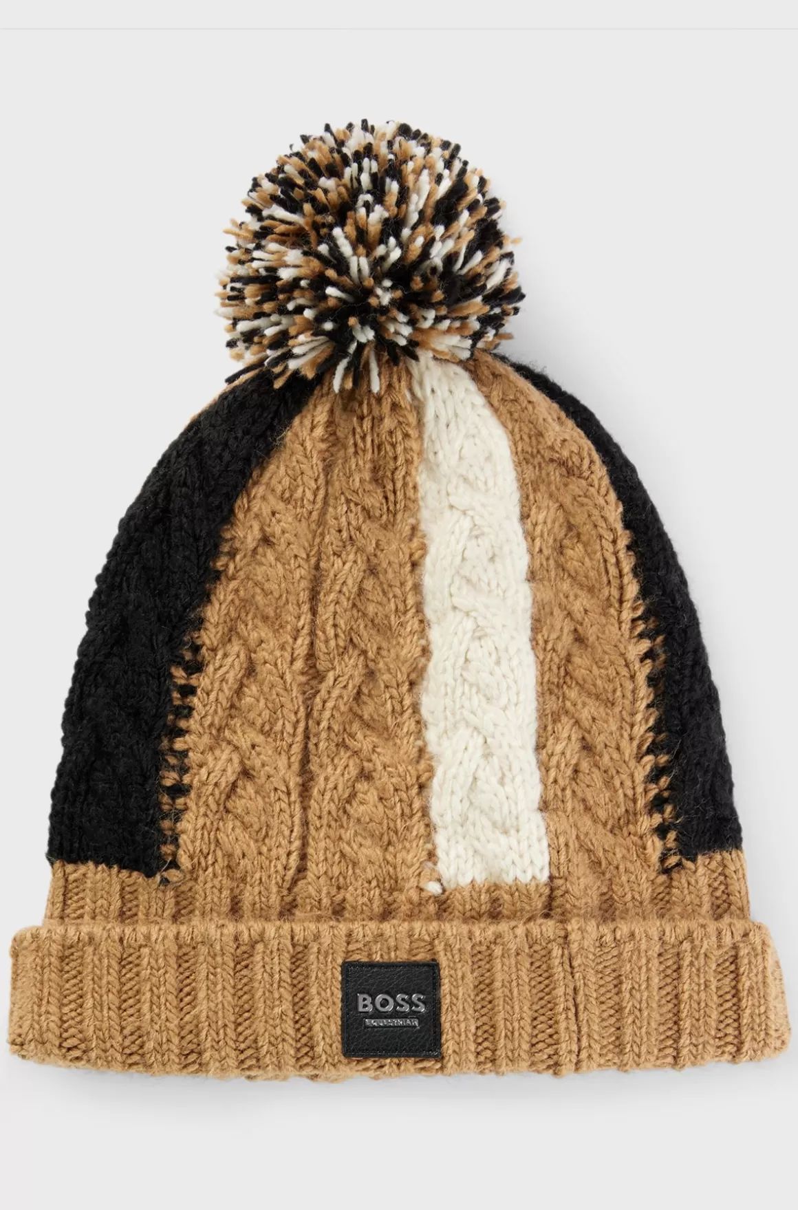HUGO BOSS Let Hue Til Hestesport Med Pompon Og Signaturfarver