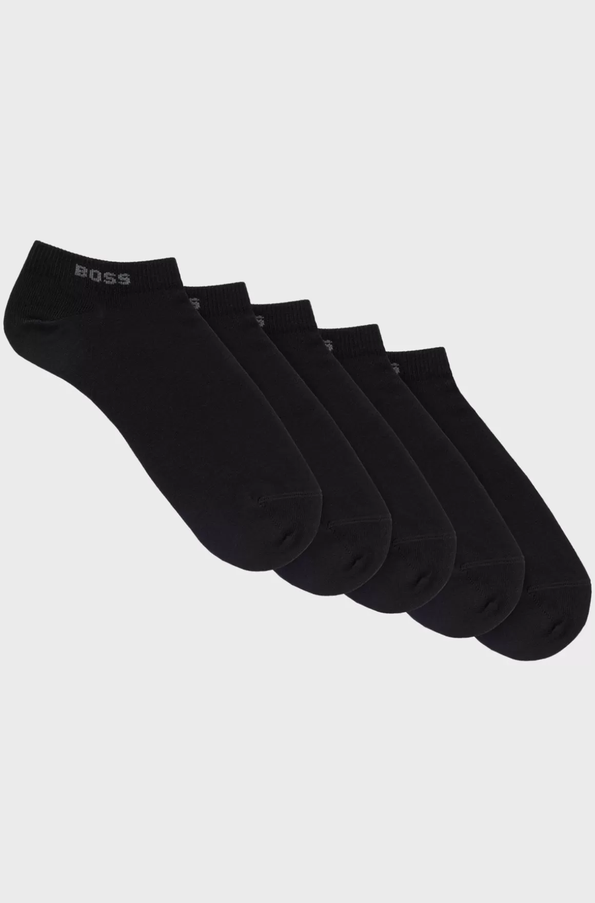 HUGO BOSS Pakke Med Fem Par Sokker I Ankellængde Og Logo
