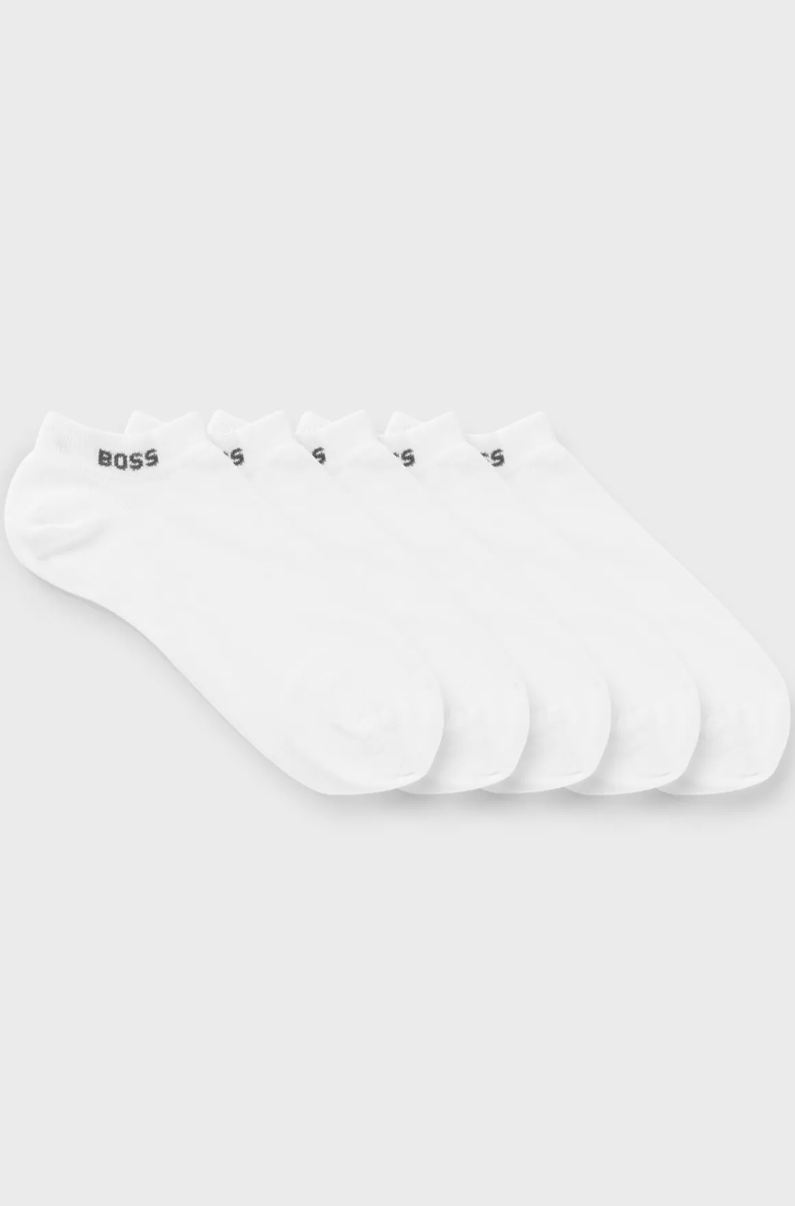 HUGO BOSS Pakke Med Fem Par Sokker I Ankellængde Og Logo