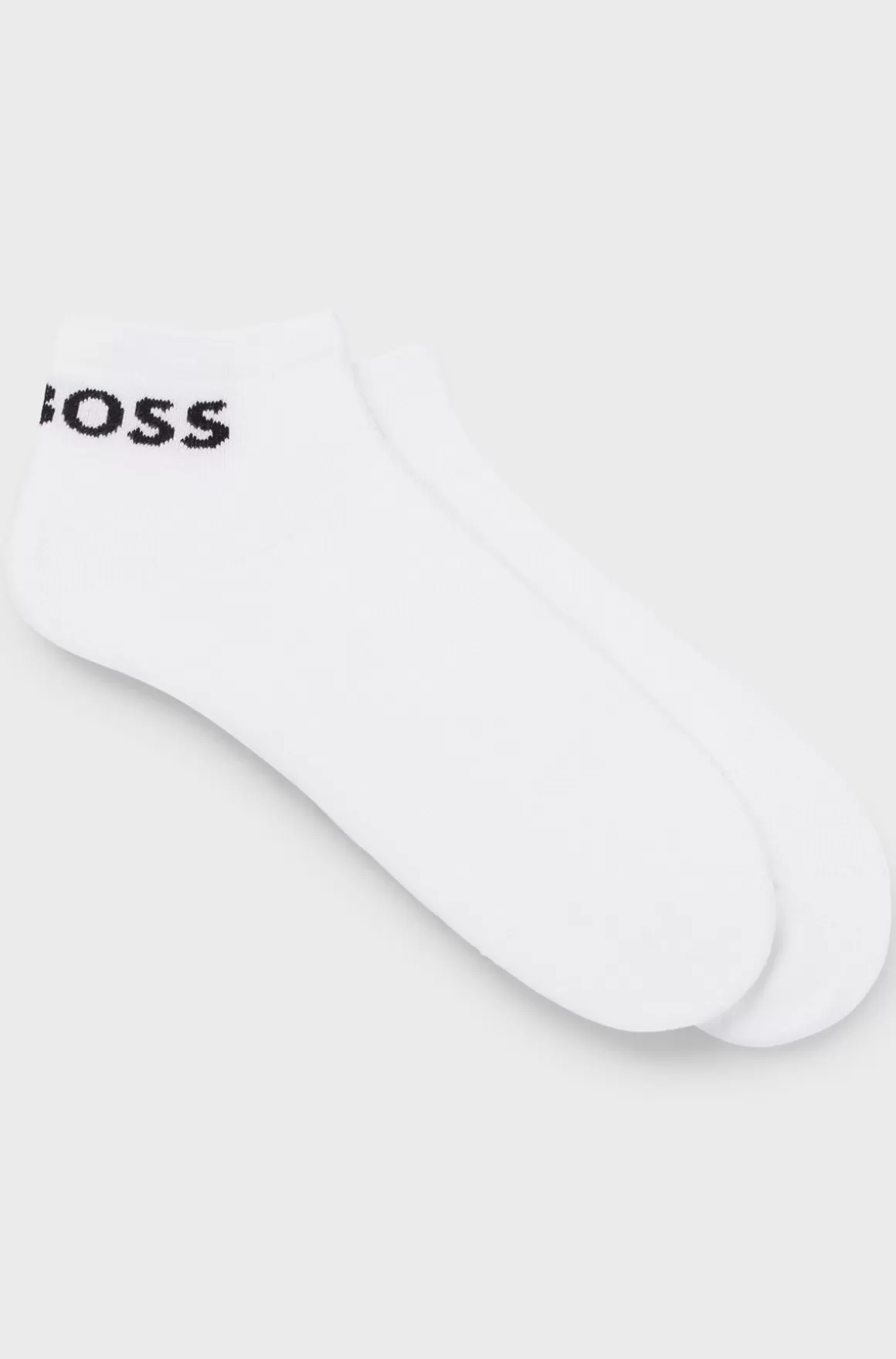 HUGO BOSS Pakke Med To Par Ankellange Strømper I Stof Med Stræk