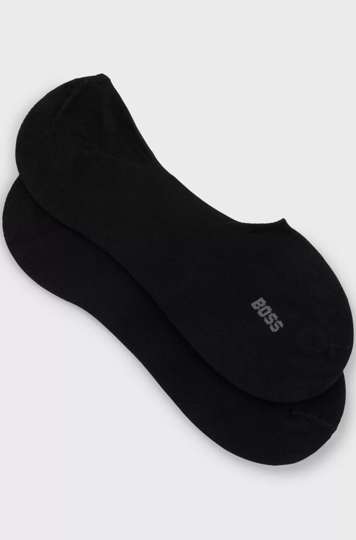 HUGO BOSS Pakke Med To Par Usynlige Strømper I En Bomuldsblanding