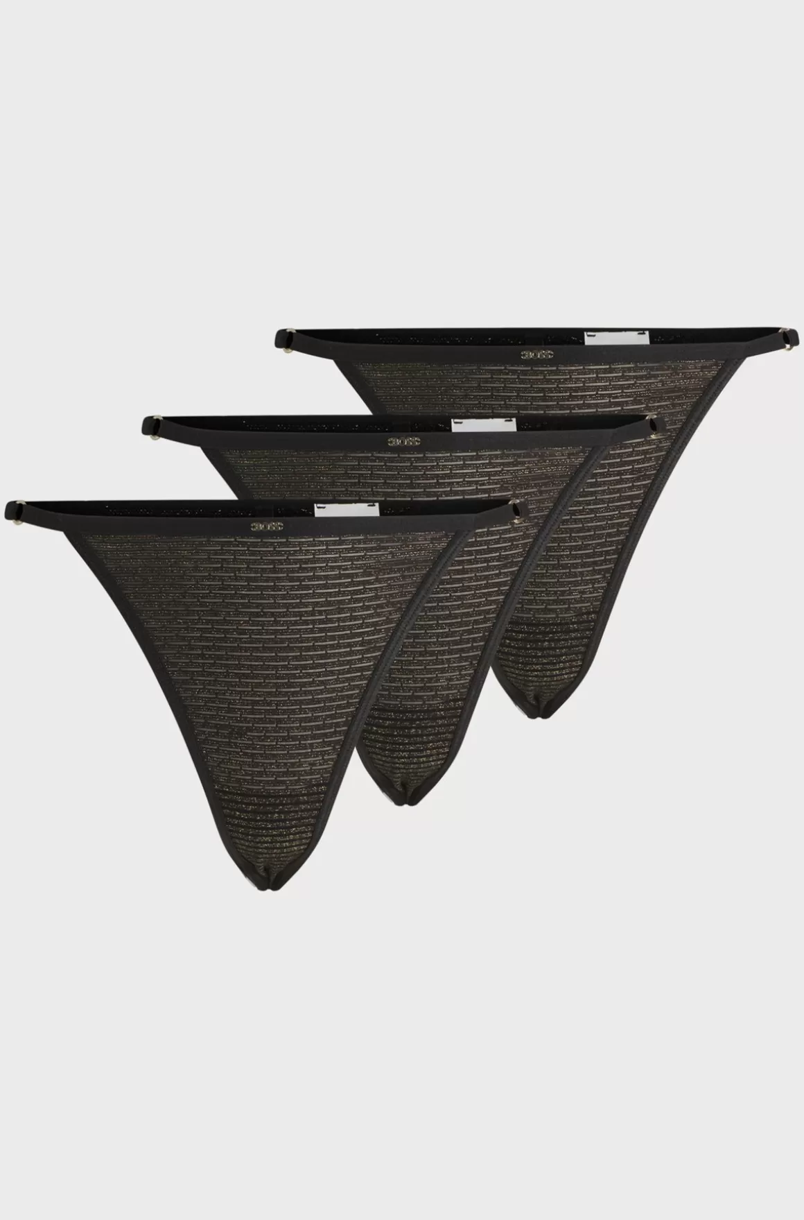 HUGO BOSS Pakke Med Tre Par G-strengstrusser Med Logo