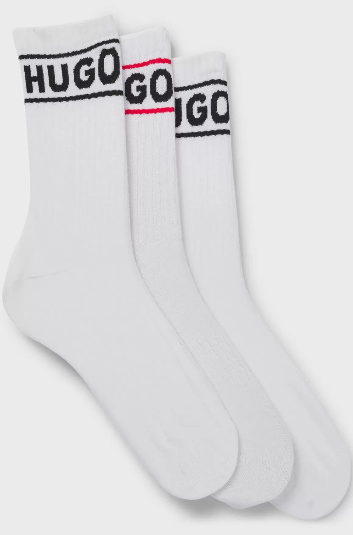 HUGO BOSS Pakke Med Tre Par Sokker Med Logo