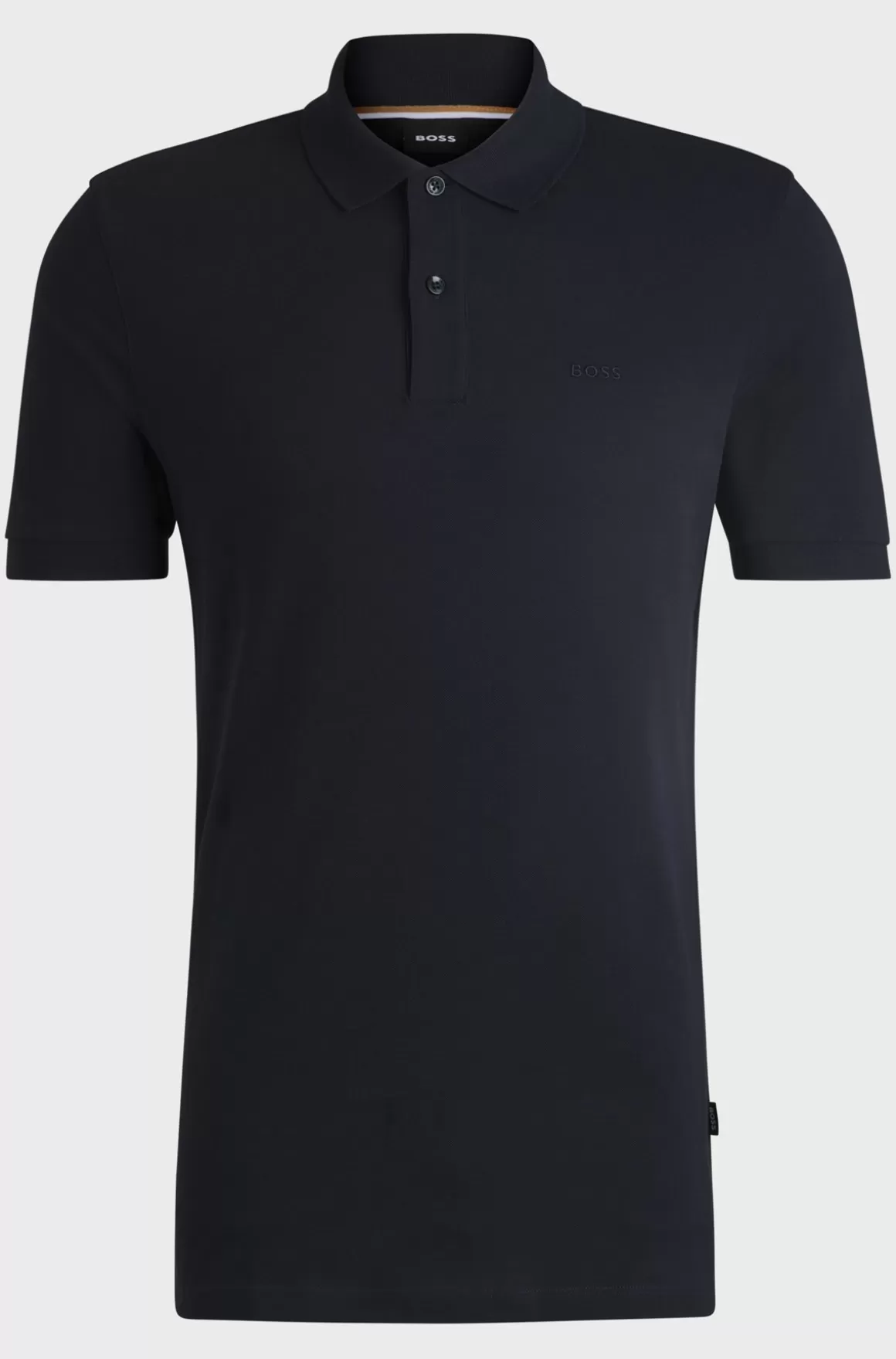 HUGO BOSS Pallas Poloshirt Med Regular Fit I Bomuld Med Broderet Logo