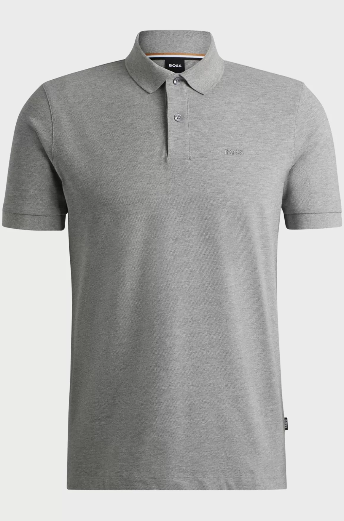 HUGO BOSS Pallas Poloshirt Med Regular Fit I Bomuld Med Broderet Logo
