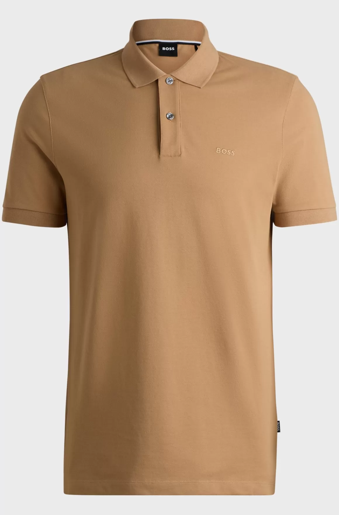 HUGO BOSS Pallas Poloshirt Med Regular Fit I Bomuld Med Broderet Logo