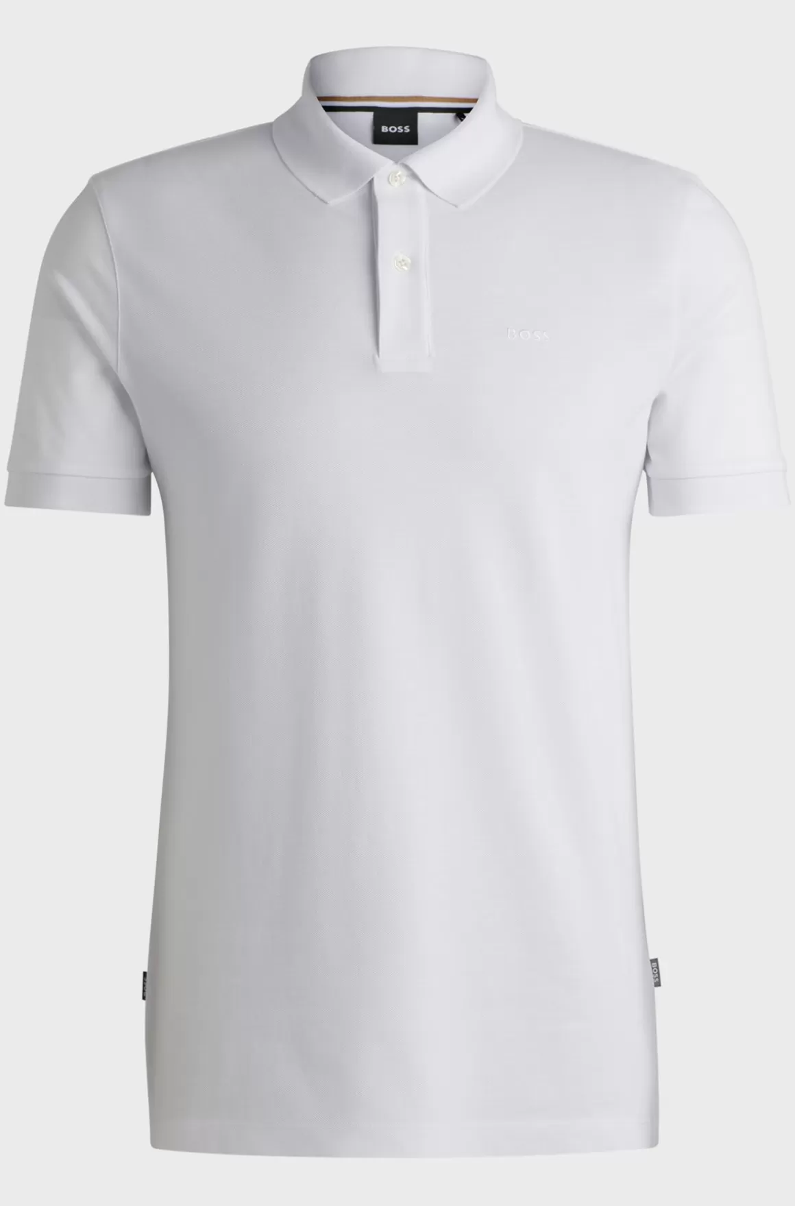 HUGO BOSS Pallas Poloshirt Med Regular Fit I Bomuld Med Broderet Logo