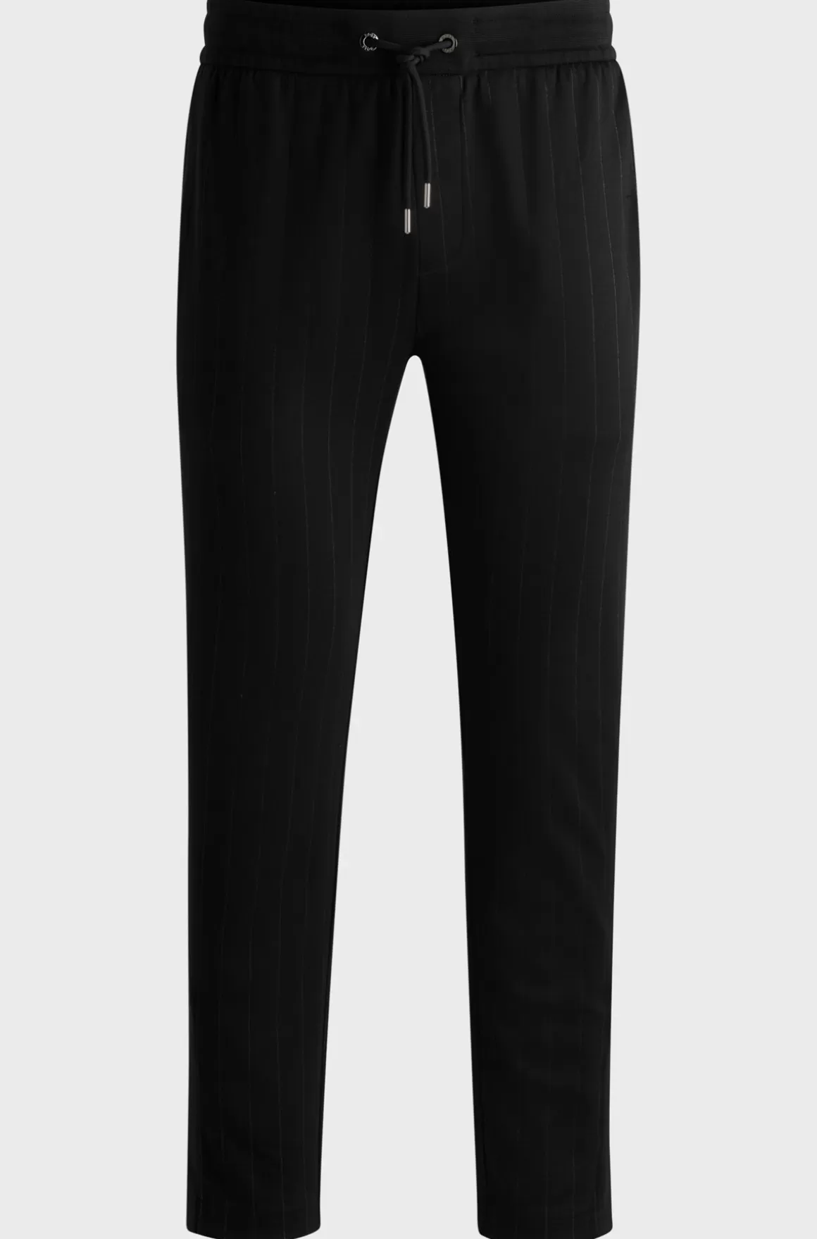 HUGO BOSS Porsche X BOSS Tracksuit-bukser I Merceriseret Bomuld Med Nålestribet Jacquard