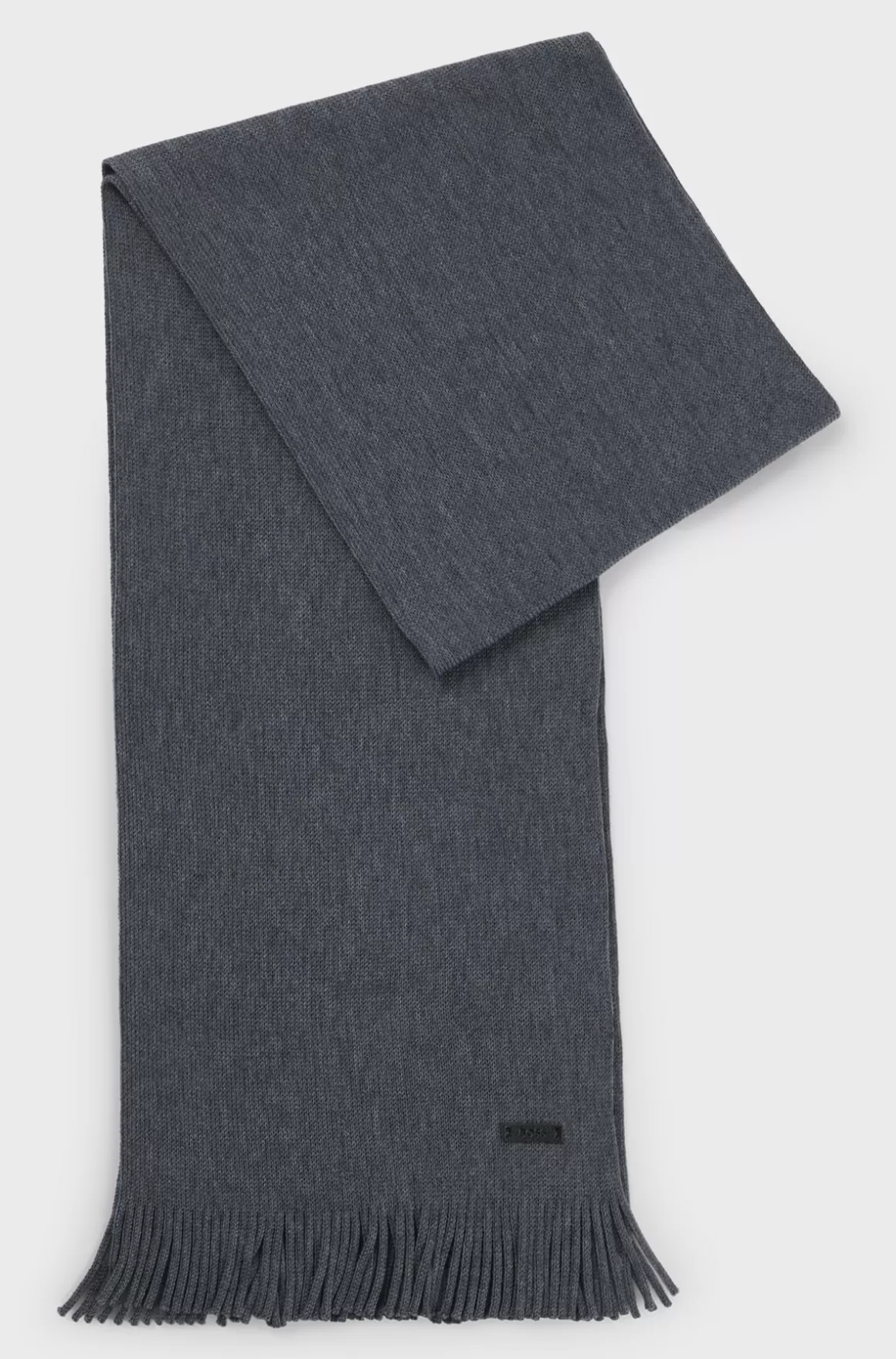HUGO BOSS Raschelstrikket Tørklæde I Responsible Ny Uld
