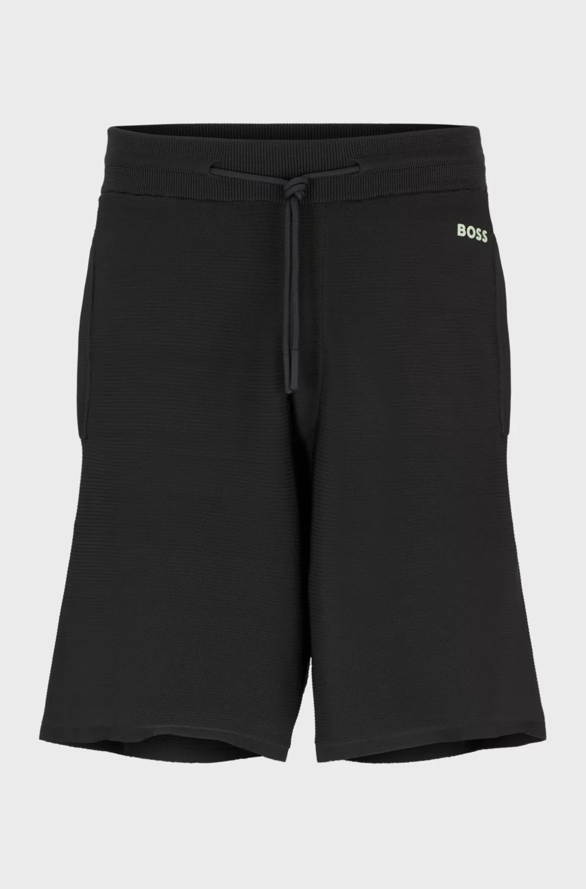 HUGO BOSS Regular Fit Shorts I Stof Med Stræk Samt Logo