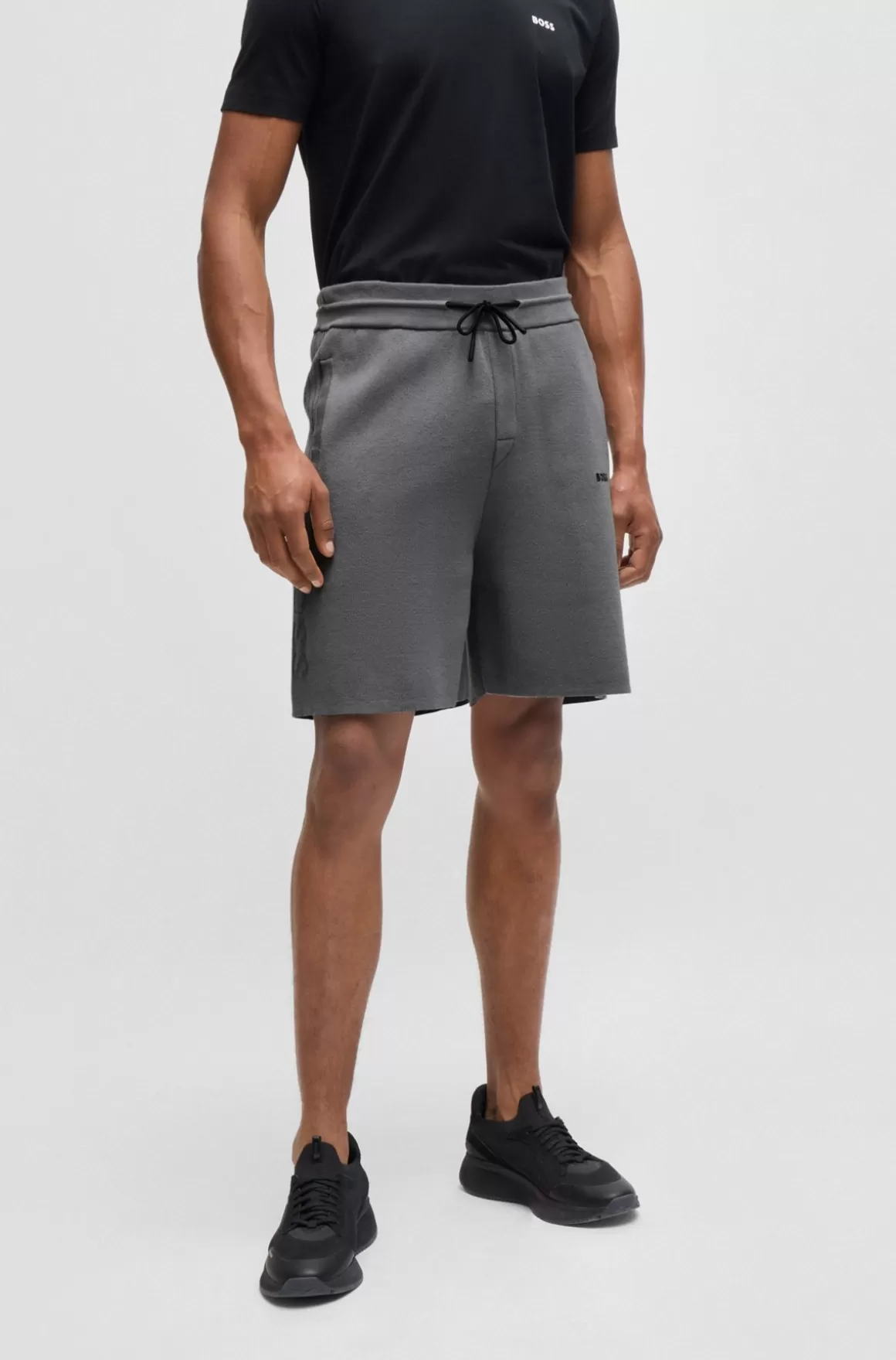 HUGO BOSS Regular Fit Shorts I Termoregulerende Bomuldsblanding