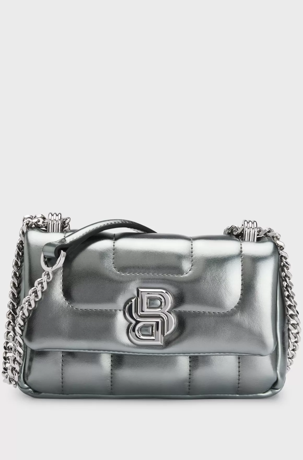 HUGO BOSS Skuldertaske I Imiteret Læder Med Dobbelt B-monogram