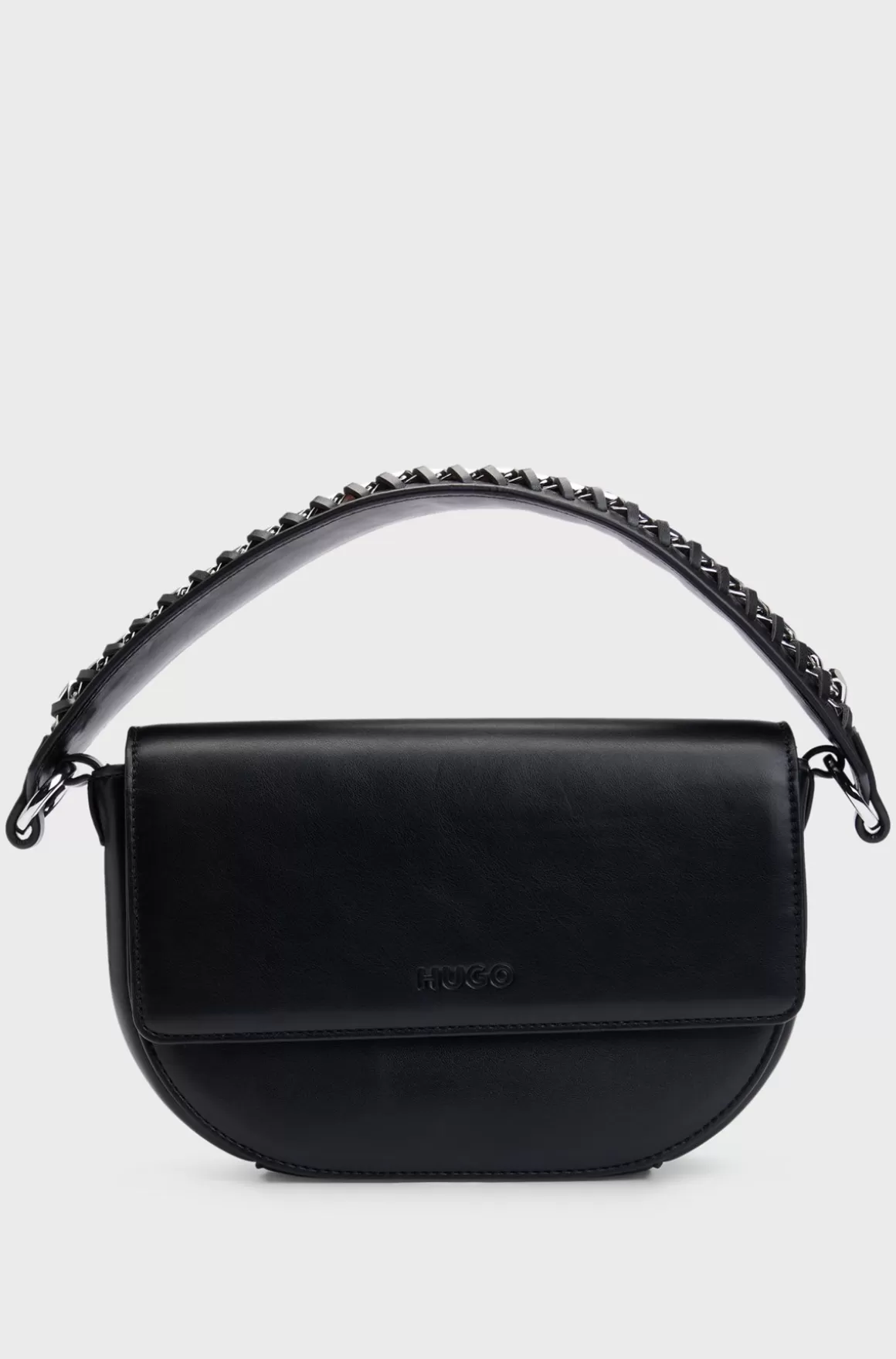 HUGO BOSS Skuldertaske I Imiteret Læder Med Kæderem