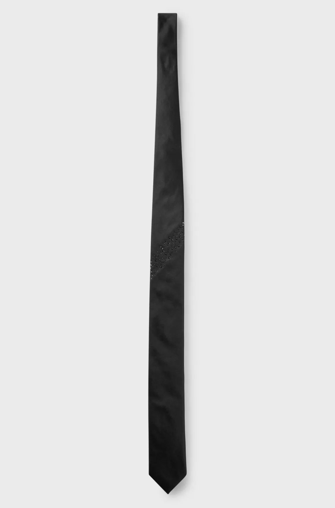 HUGO BOSS Slips I Silke-jacquard Med Rhinstensstribe