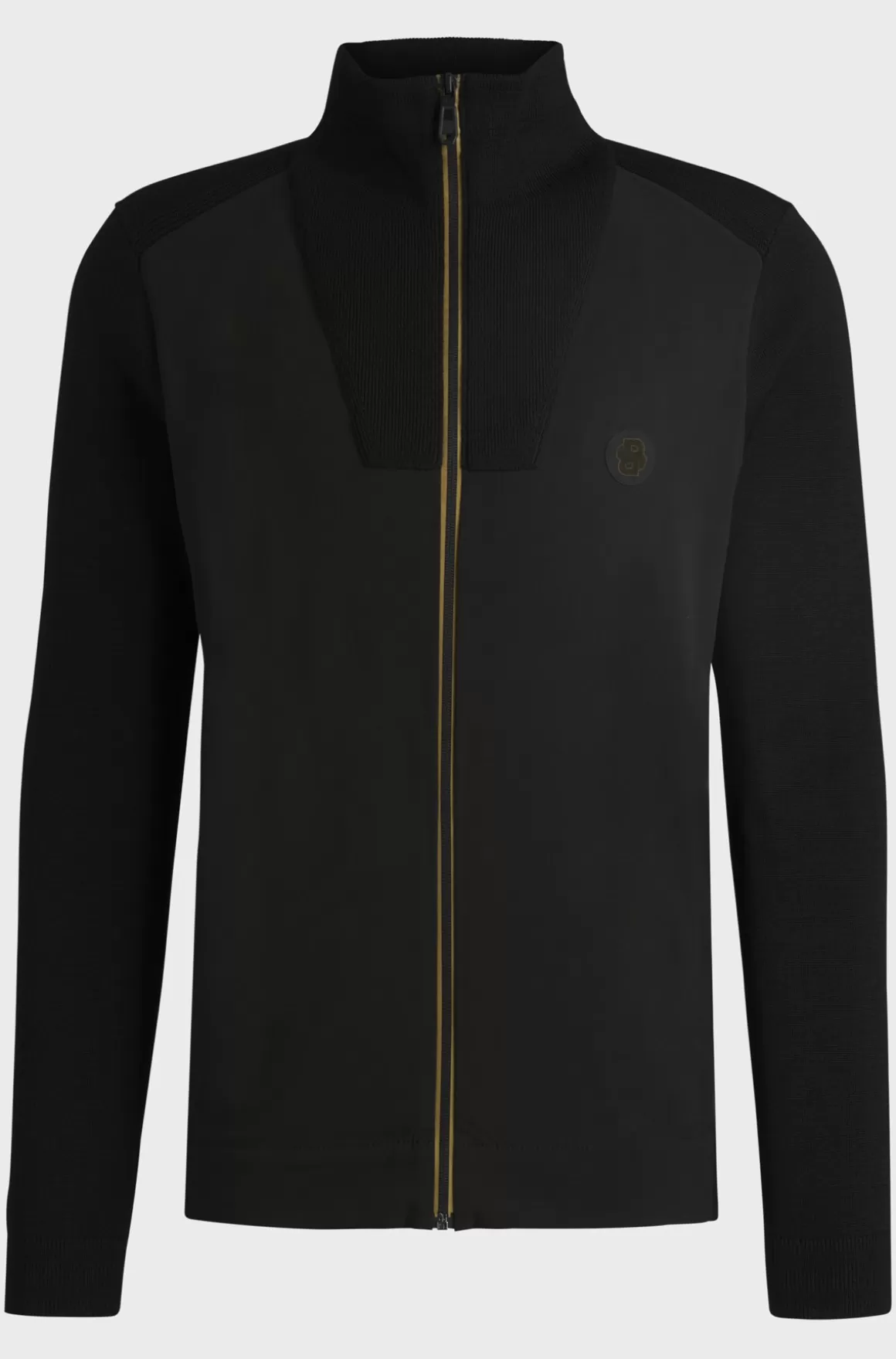 HUGO BOSS Strikjakke Med Dobbelt B-monogram