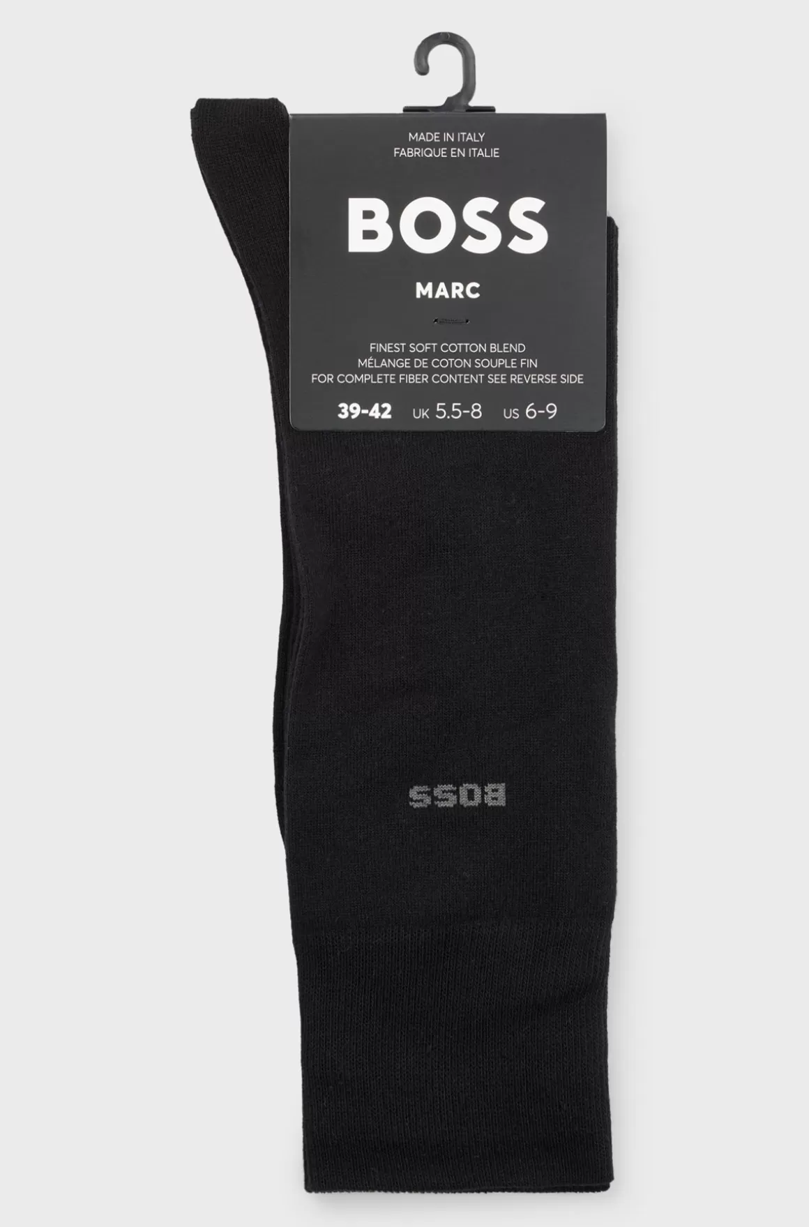 HUGO BOSS Strømper Med Logo I Almindelig Længde Fremstillet Af Kæmmet Bomuld