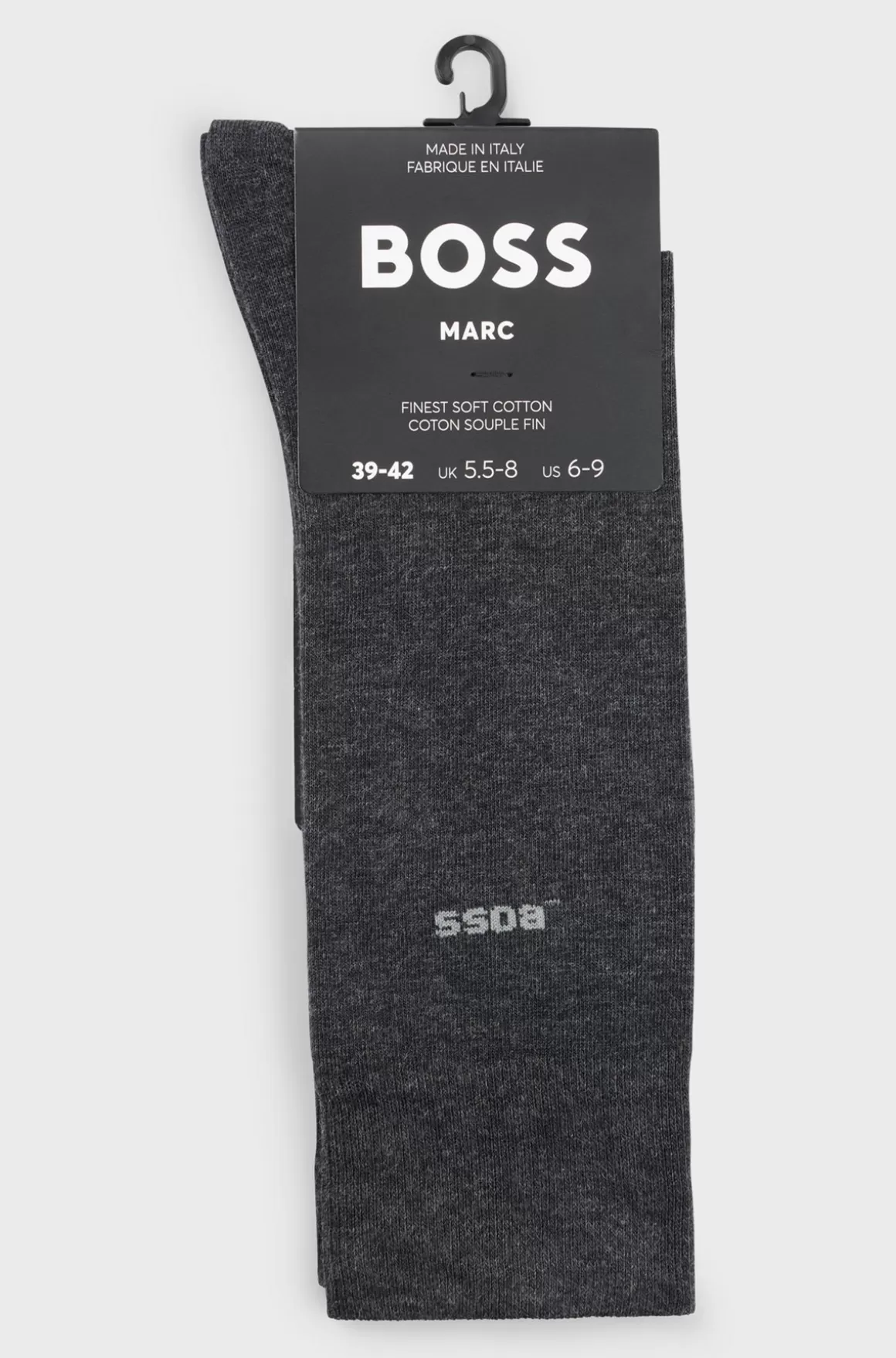 HUGO BOSS Strømper Med Logo I Almindelig Længde Fremstillet Af Kæmmet Bomuld