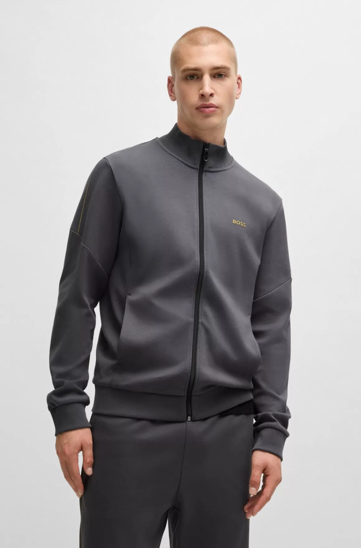 HUGO BOSS Tracksuit Af Interlockbomuld Med Logodetaljer