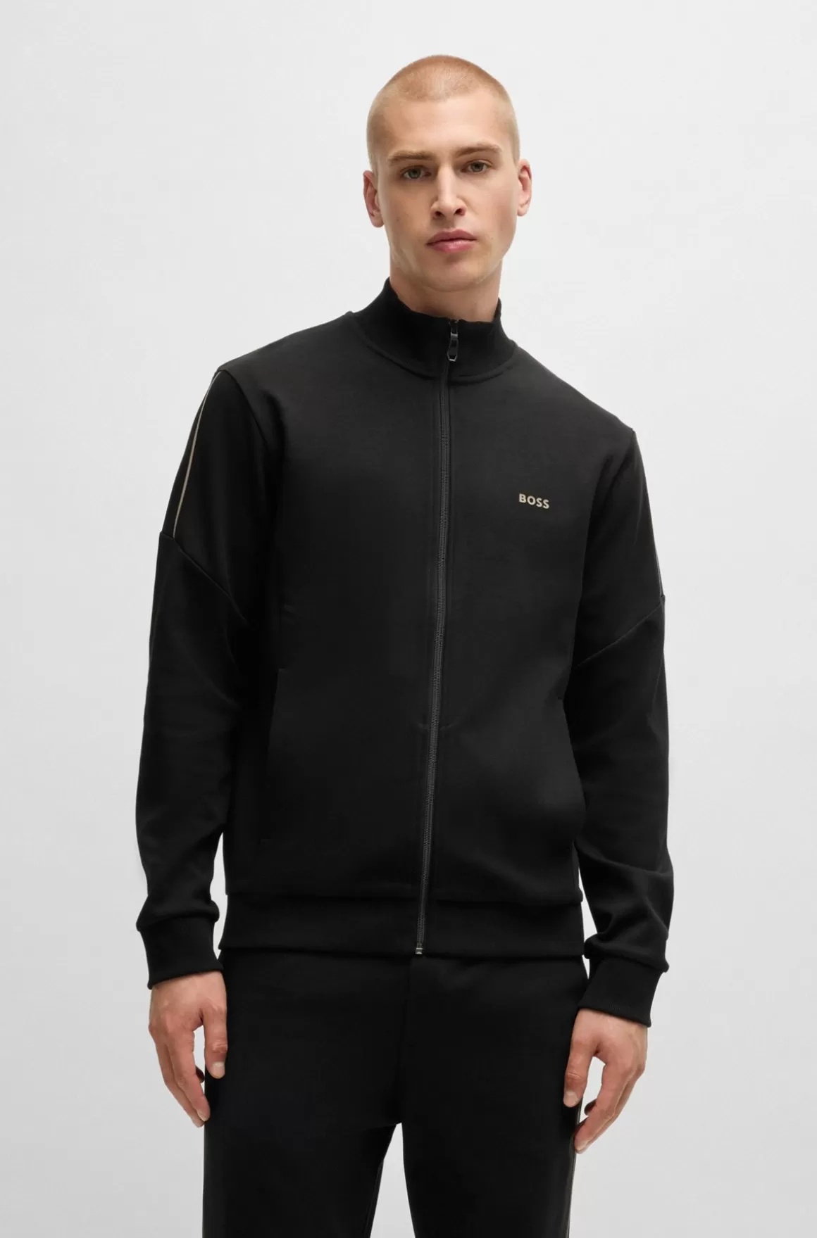 HUGO BOSS Tracksuit Af Interlockbomuld Med Logodetaljer