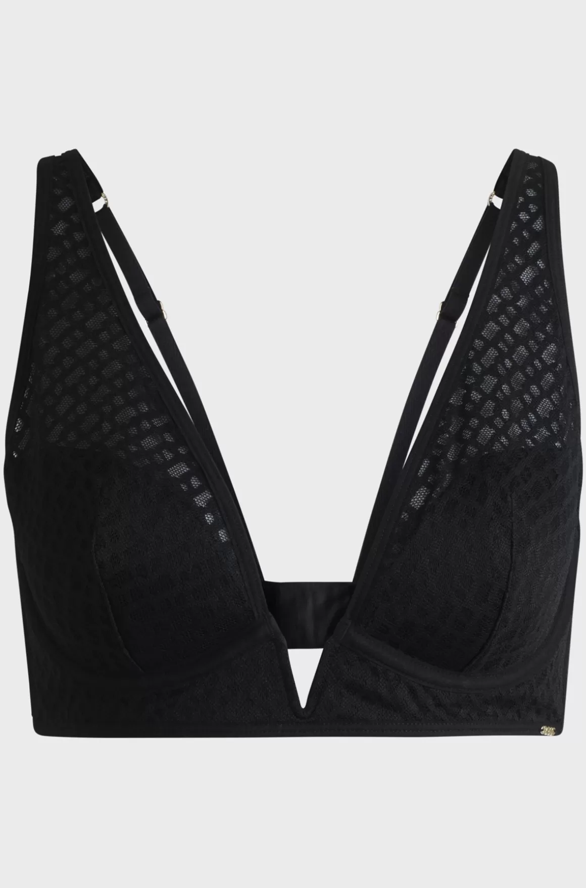 HUGO BOSS Trekant-BH Med Brandet Metaldetalje