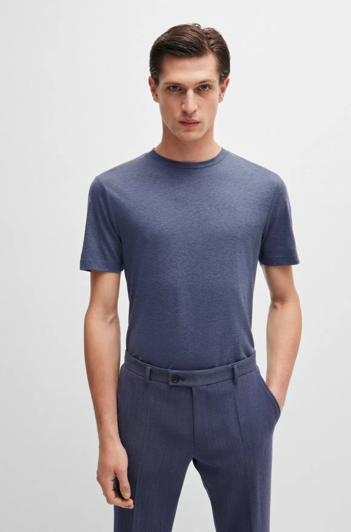 HUGO BOSS T-shirt Med Slim Fit I Performance-stof